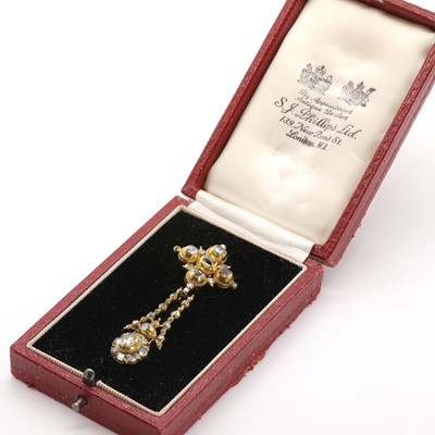 Lot 1 - A late 18th century Iberian diamond jewel