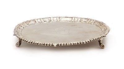 Lot 26 - A George III silver salver
