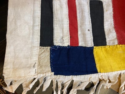 Lot 418 - A Fante Asafo flag