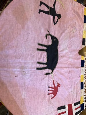 Lot 418 - A Fante Asafo flag