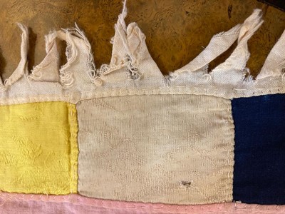 Lot 418 - A Fante Asafo flag