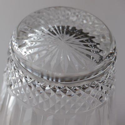 Lot 151 - A Saint Louis 'Tommy' pattern crystal glass suite