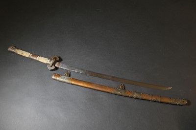 Lot 34 - A Japanese katana