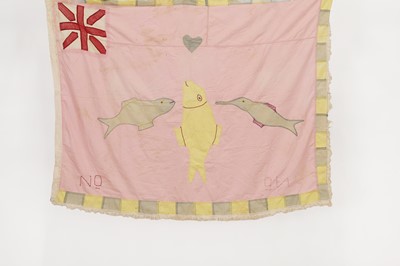 Lot 419 - A Fante Asafo flag