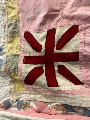 Lot 419 - A Fante Asafo flag