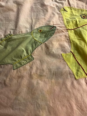 Lot 419 - A Fante Asafo flag