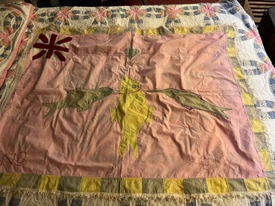 Lot 419 - A Fante Asafo flag