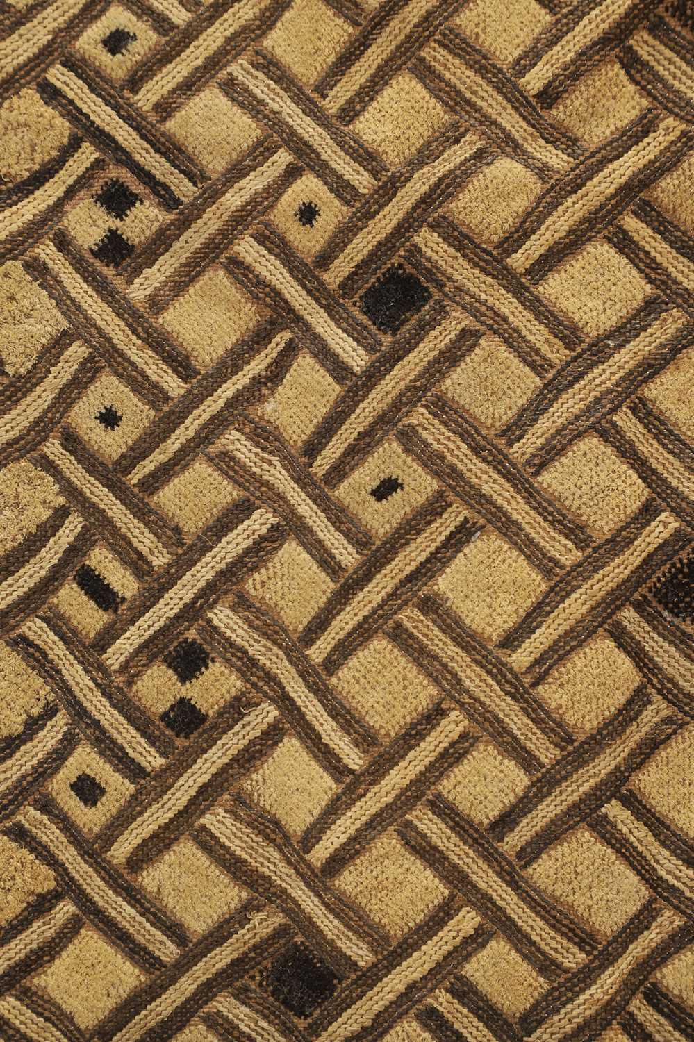Lot 198 - A group of Kuba raffia cloths,