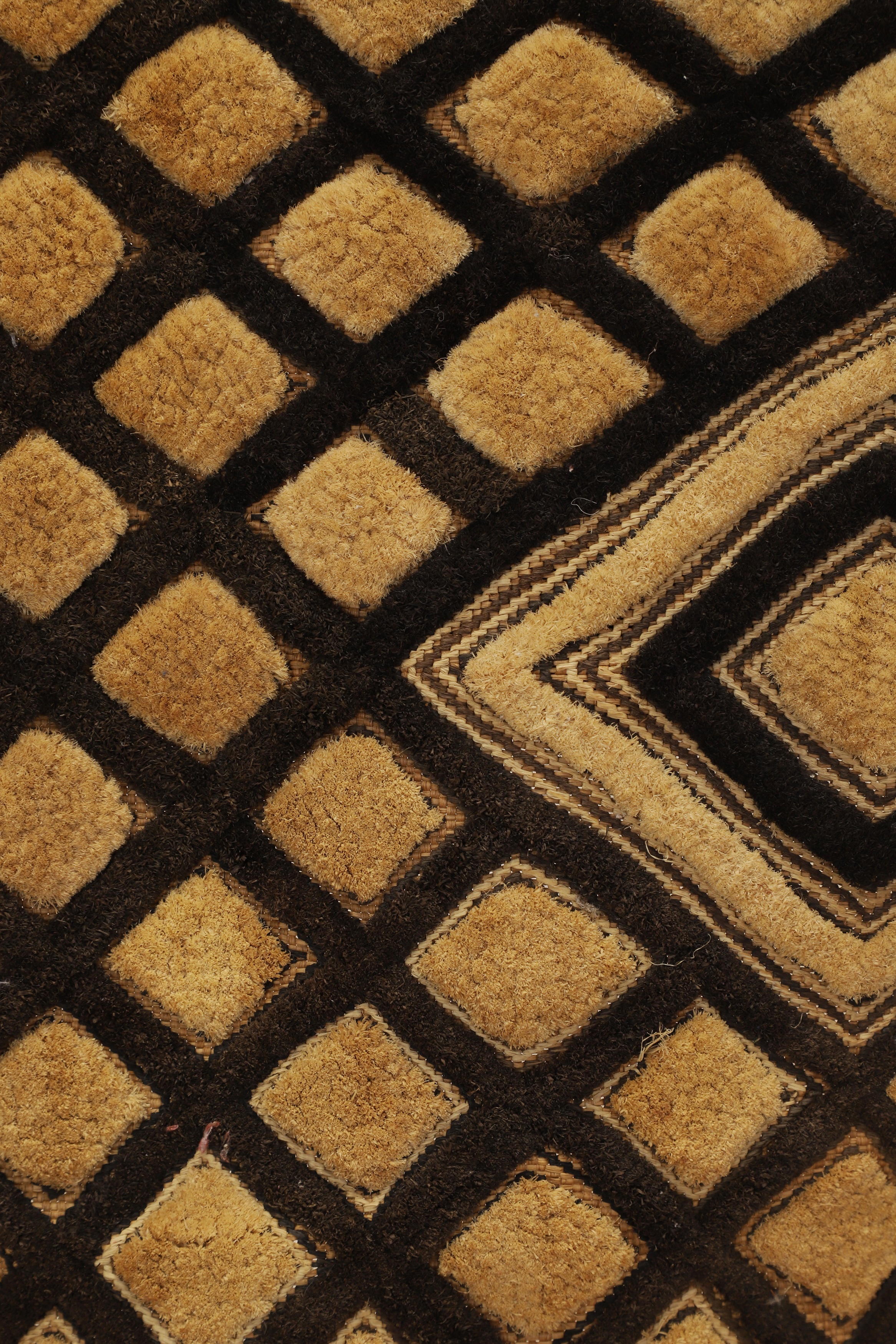 Lot 198 - A group of Kuba raffia cloths,