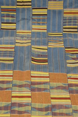 Lot 416 - An Ewe kente cloth