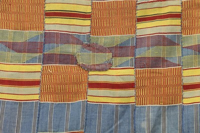 Lot 416 - An Ewe kente cloth