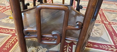 Lot 1 - A hardwood occasional table