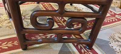 Lot 1 - A hardwood occasional table