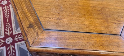 Lot 1 - A hardwood occasional table