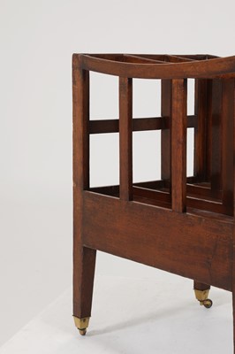 Lot 47 - A George III mahogany canterbury