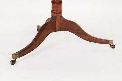 Lot 53 - A George III mahogany breakfast table