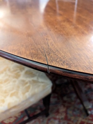 Lot 53 - A George III mahogany breakfast table