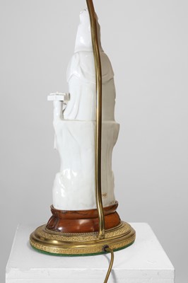 Lot 10 - A Chinese blanc de Chine figure