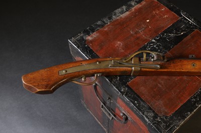 Lot 107 - A Japanese matchlock rifle