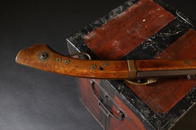 Lot 107 - A Japanese matchlock rifle