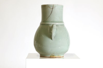 Lot 26 - A Chinese celadon vase