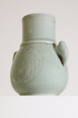Lot 26 - A Chinese celadon vase
