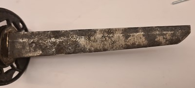 Lot 201 - A Japanese wakizashi