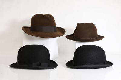 Lot 261 - A brown felt trilby by Lock & Co. of London