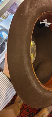Lot 261 - A brown felt trilby by Lock & Co. of London