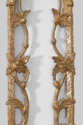 Lot 137 - A pair of George III-style giltwood mirrors