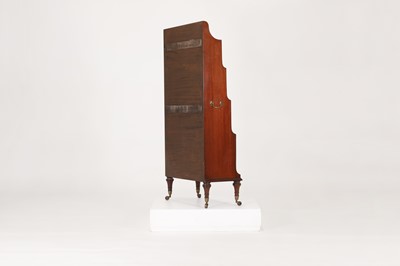 Lot 138 - A Regency mahogany waterfall bookcase