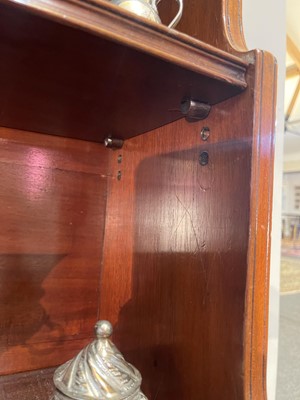 Lot 138 - A Regency mahogany waterfall bookcase