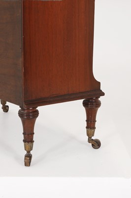 Lot 138 - A Regency mahogany waterfall bookcase