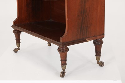 Lot 138 - A Regency mahogany waterfall bookcase