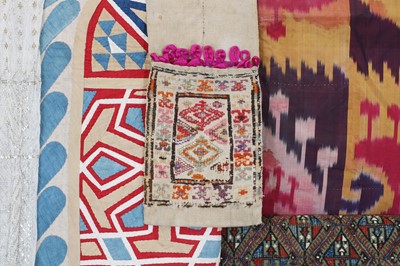 Lot 279 - A large group of Central Asian and world textiles