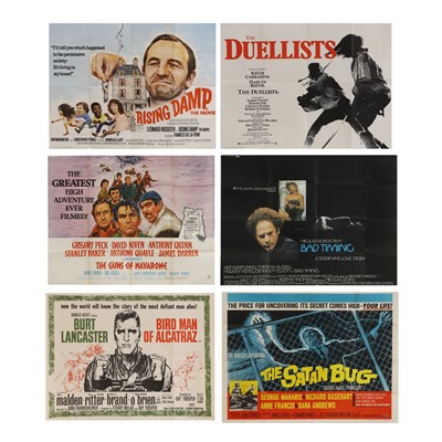 Lot 95 - A group of quad movie film posters