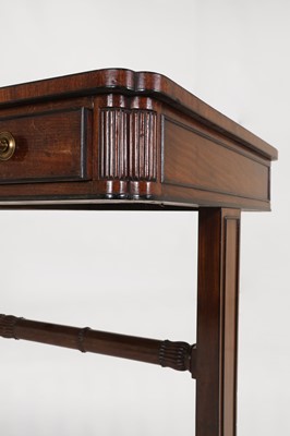 Lot 144 - A George III mahogany library table