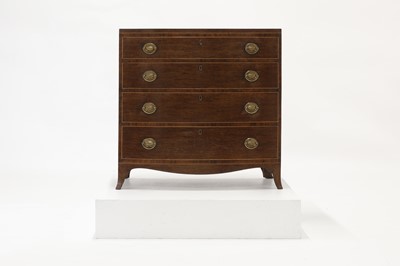 Lot 148 - A George III mahogany chest of drawers