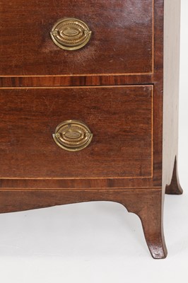 Lot 148 - A George III mahogany chest of drawers