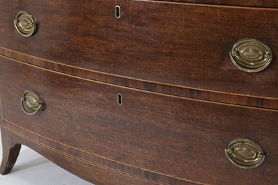 Lot 148 - A George III mahogany chest of drawers