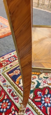 Lot 174 - A Louis XV kingwood and parquetry occasional table