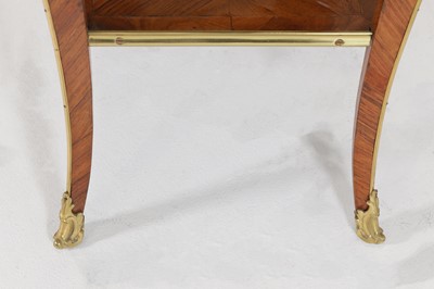 Lot 174 - A Louis XV kingwood and parquetry occasional table