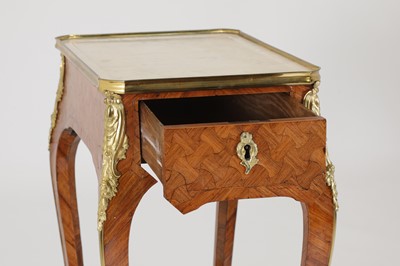 Lot 174 - A Louis XV kingwood and parquetry occasional table