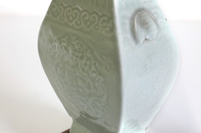 Lot 156 - A Chinese celadon vase