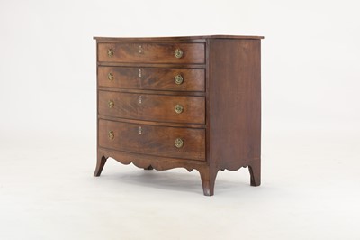 Lot 183 - A George III mahogany chest of drawers