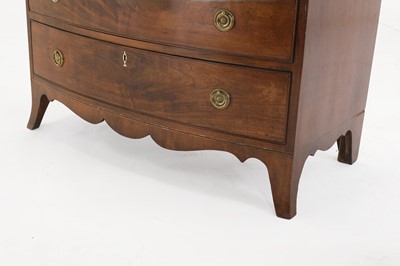 Lot 183 - A George III mahogany chest of drawers