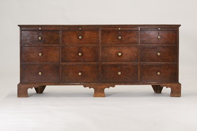 Lot 160 - A George III oak dresser