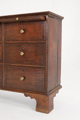 Lot 160 - A George III oak dresser