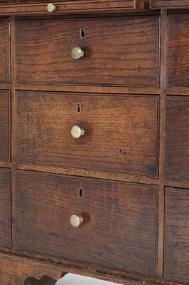 Lot 160 - A George III oak dresser