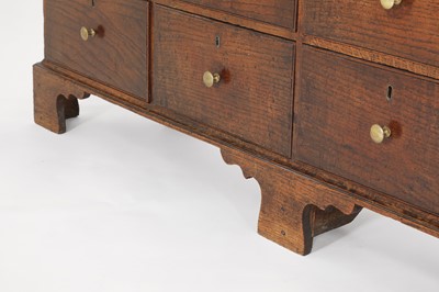 Lot 160 - A George III oak dresser